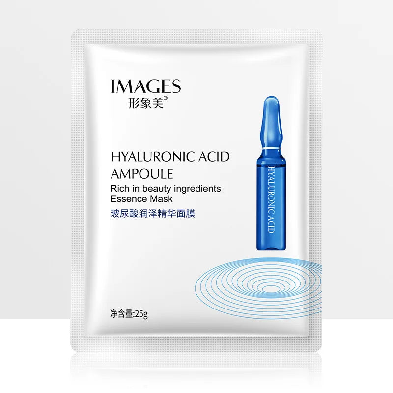10-Pack Hyaluronic Acid Niacinamide Sheet Mask – Pore Minimizing