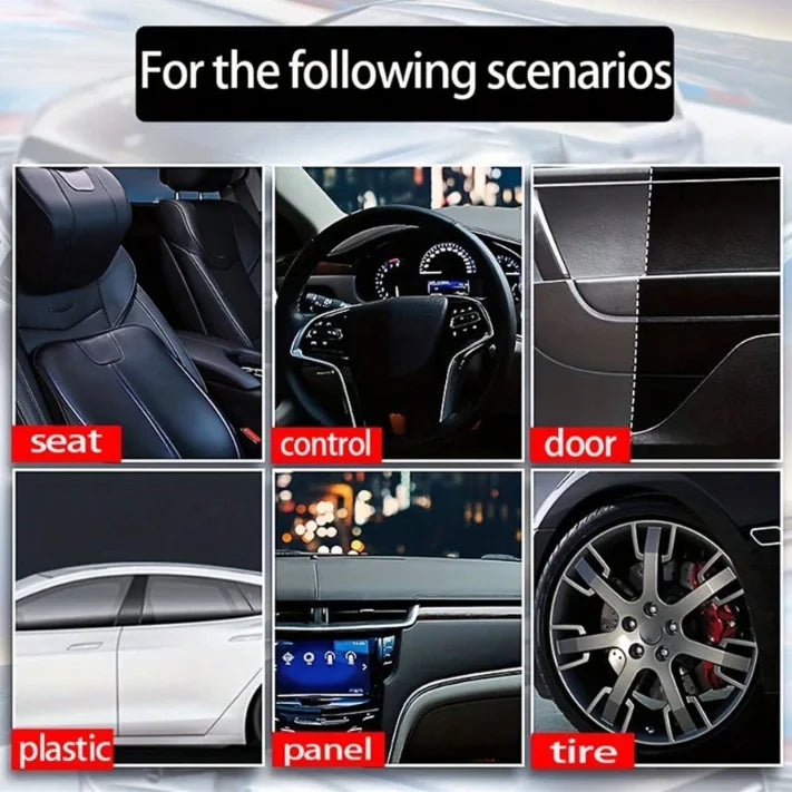 Easily Restores Original Color Shine Of Automotive Plastics Car Plastic Restorer 1/3/5pcs 50g Car Plastic Scratch Removal Agent Peaceful Pleasures Health and Wellness