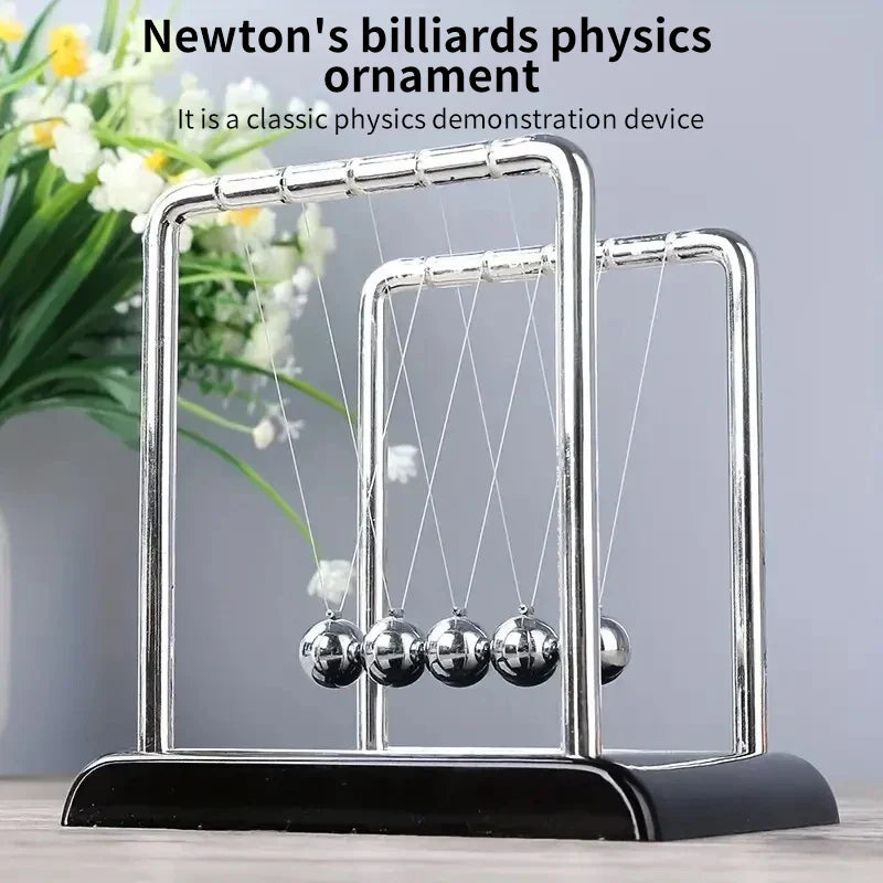 Newton's Cradle Pendulum – Desk Decor & Physics Toy