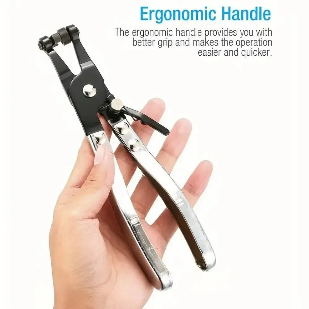 Car Water Pipe Hose Clip Pliers Clamp Swivel Drive Jaw Locking Tool Removal And Installation Of Ring-Type Flat-Band Hose Clamps Peaceful Pleasures Health and Wellness