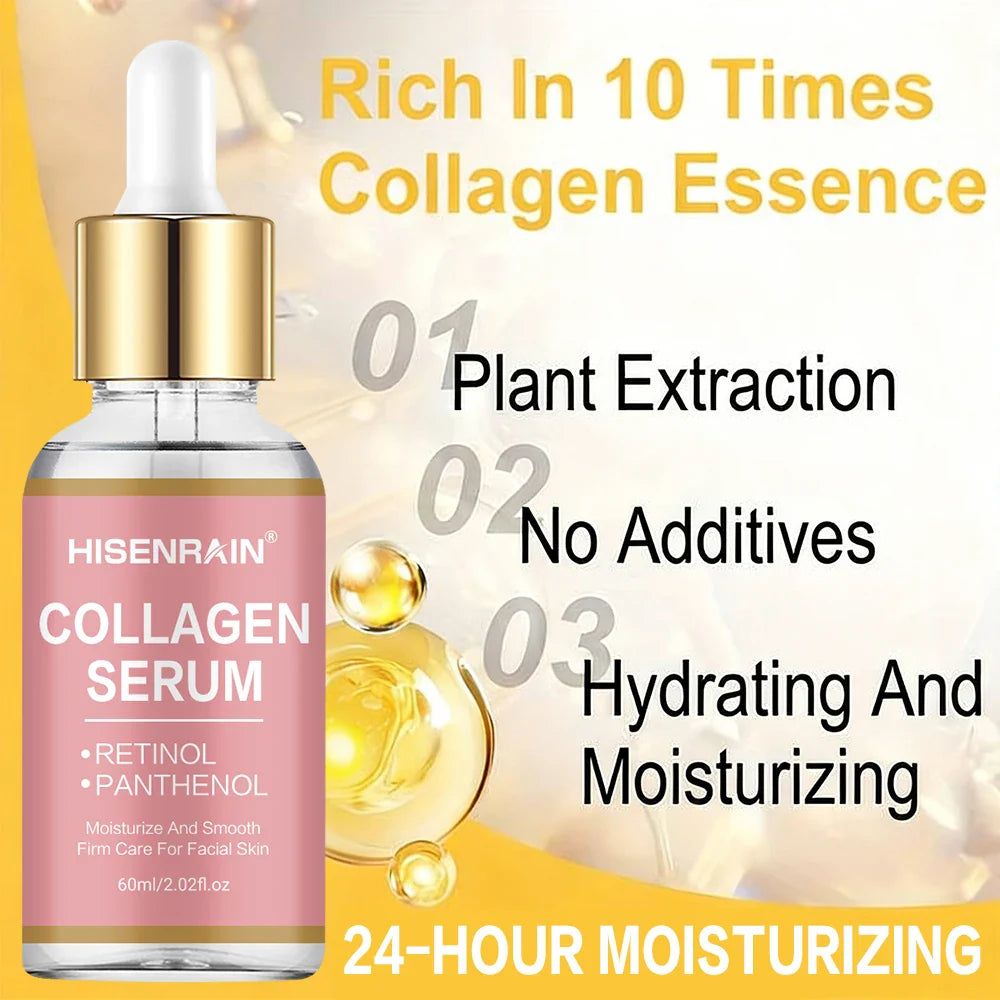 HISENRAIN Collagen Face Serum – Anti-Aging & Hydrating Gift Set