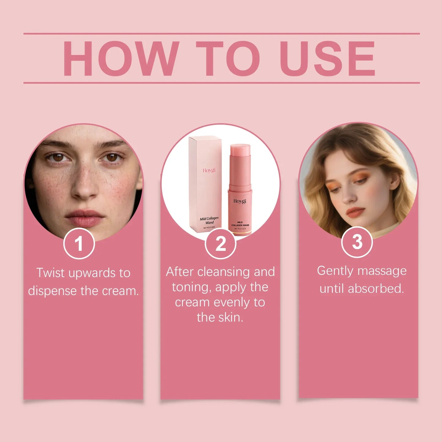 Hoygi Collagen Hydrating Face Balm Stick – Korean Skincare 9g