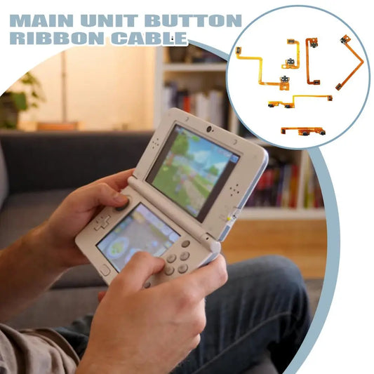 Nintendo 3DS LL XL L/R Shoulder Button Flex Cable Replacement Console Repair Part Peaceful Pleasures Health and Wellness