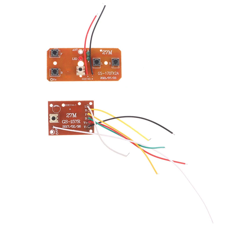 4CH 2.4GHz RC Transmitter Receiver PCB Set – Car & Airplane