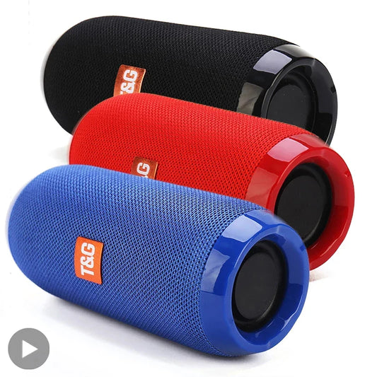 T&G Portable Bluetooth 5.3 Speaker | FM Radio, TWS, IPX5 Portable Bluetooth Speaker Oasis Select