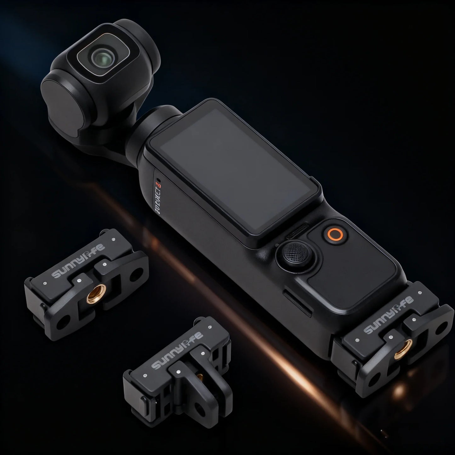 Sunnylife Quick Release Foldable Mount Adapter for DJI Pocket 4/3