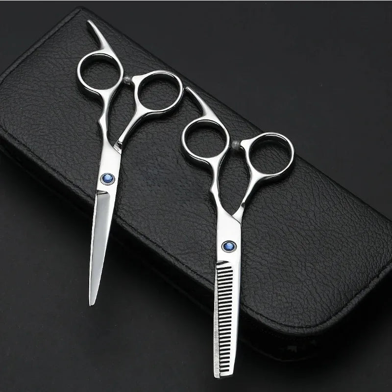 Professional Hair Cutting Scissors & Thinning Shears Set Hair Cutting Scissors Peaceful Pleasures Health and Wellness