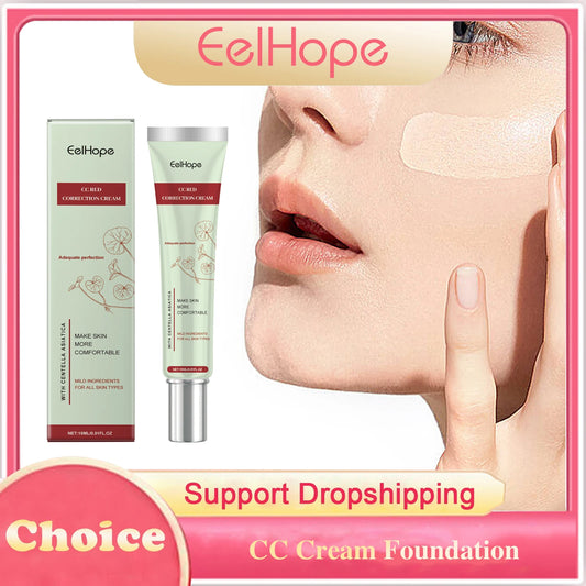 Cc Cream Foundation Brighten Skin Tone Even Skin Tone Natural Nude Makeup Hydrating Concealer Foundation Whitening Face Cosmetic Peaceful Pleasures Health and Wellness