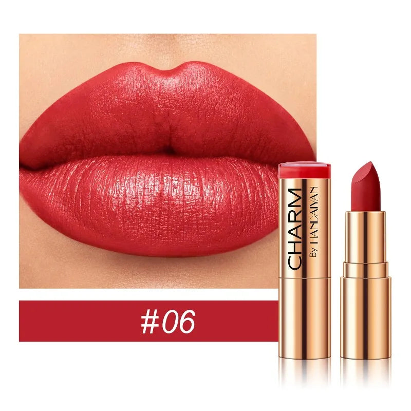 Long-Lasting Hydrating Waterproof Lipstick | Full Coverage