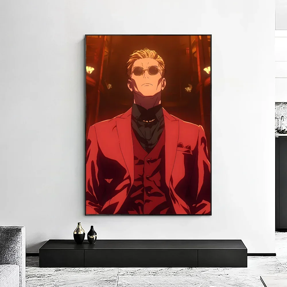 Jujutsu Kaisen Kento Nanami Minimalist Canvas Wall Art Print