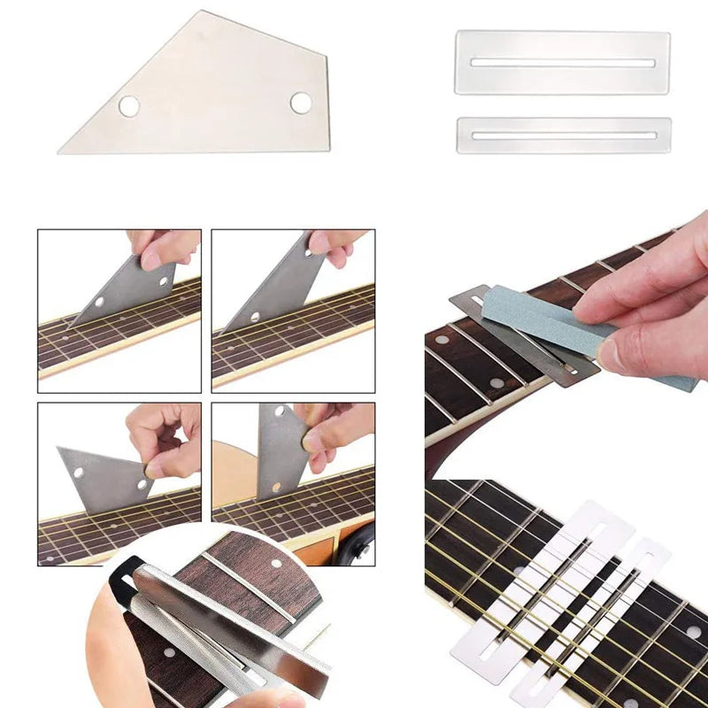 Guitar Maintenance Repair Tool Tools String Organizer Action Ruler