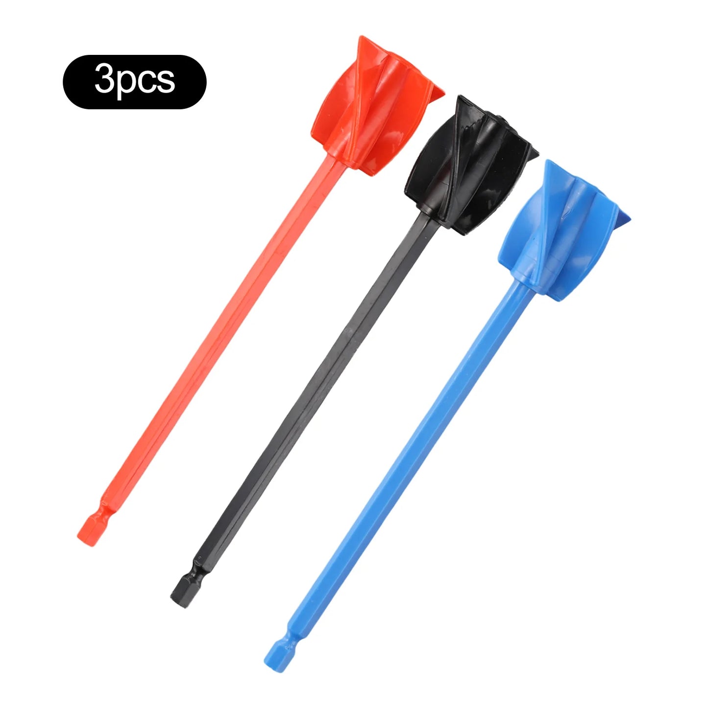 Epoxy Resin Mixer Paint Stirring Rod Putty Cement Drill Attachment