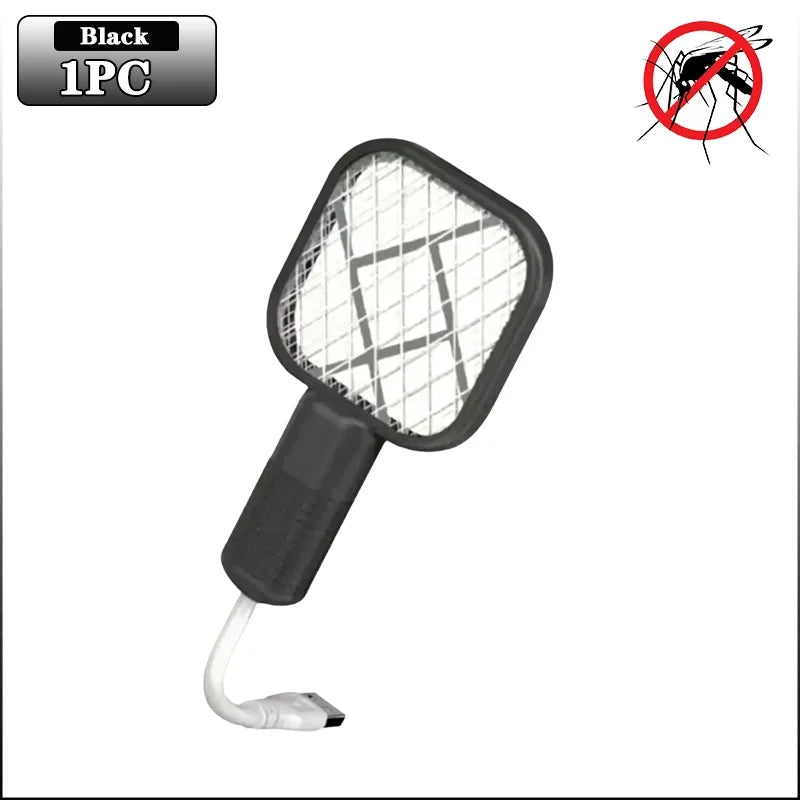 Rechargeable Electric Bug Zapper Swatter with UV Light