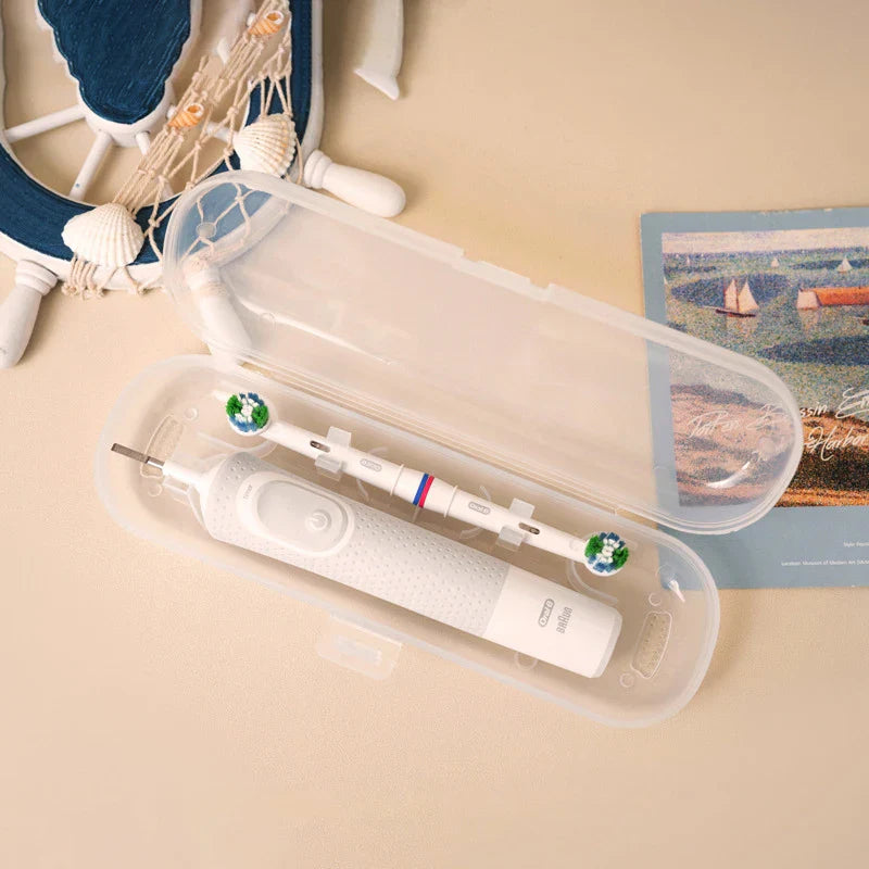 Portable Electric Toothbrush Travel Case & Storage Organizer