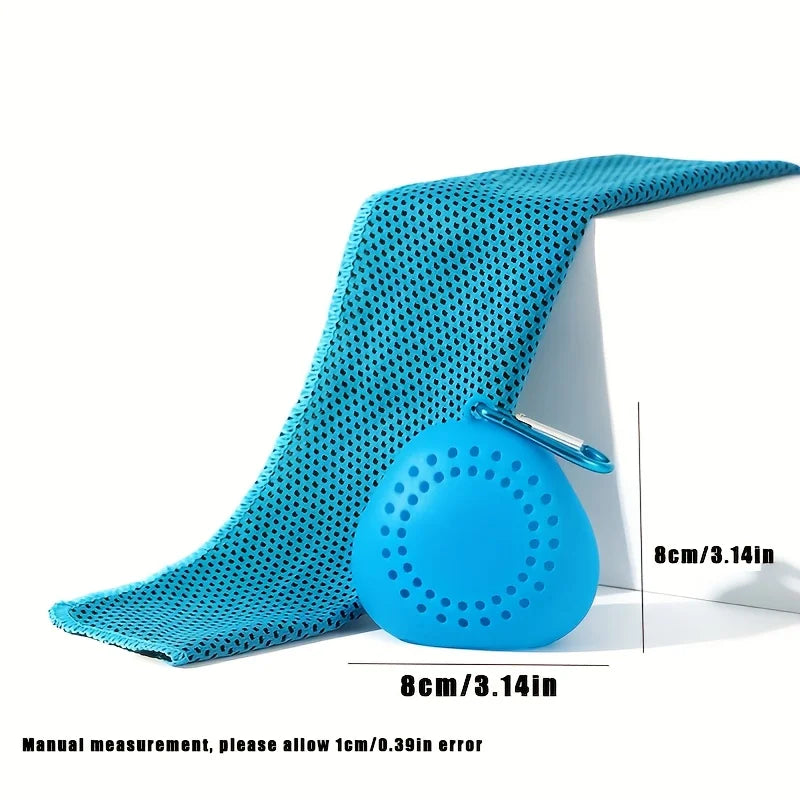 Ice Cooling Microfiber Towel | Quick Dry Sports & Gym Towel
