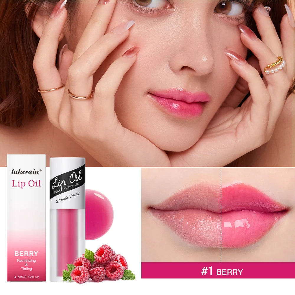 Korean Lip Oil Gloss | Plumping Moisturizing Tint for Dry Lips Lip Oil Gloss Peaceful Pleasures Health and Wellness