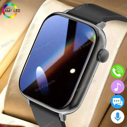 Ola Esporte 1.85" Smart Watch – Bluetooth Call & Health Tracker Smartwatch Peaceful Pleasures Health and Wellness