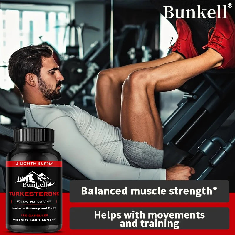 Turkesterone 500mg Capsules – Muscle Growth & Recovery Support