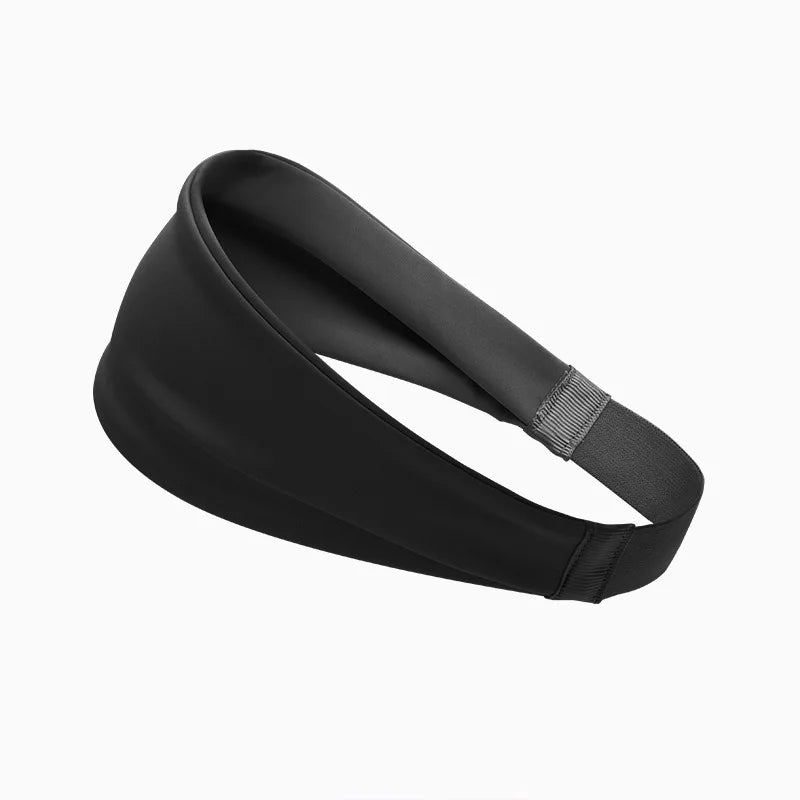 Sports sweat-absorbent headband, running, fitness forehead protector, headband, headband, new basketball men's and women's sprin Peaceful Pleasures Health and Wellness black
