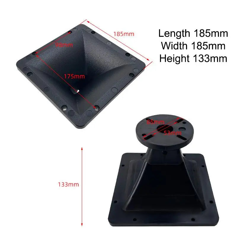 Thickened Stage Speaker Flat-mouth 25mm Tweeter Unit Suitable For Home Audio Speaker Amplifiers Long Stroke Black Peaceful Pleasures Health and Wellness A3