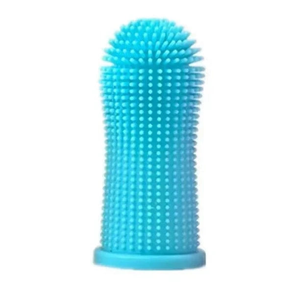 Silicone Finger Toothbrush for Dogs & Cats | 360° Clean