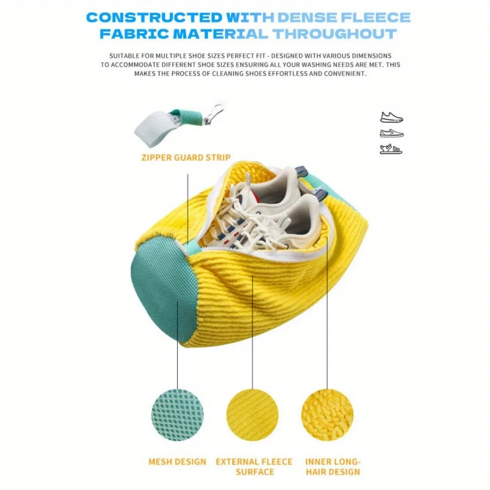 Reusable Shoe Washing Bag for Washer & Dryer – Super Large
