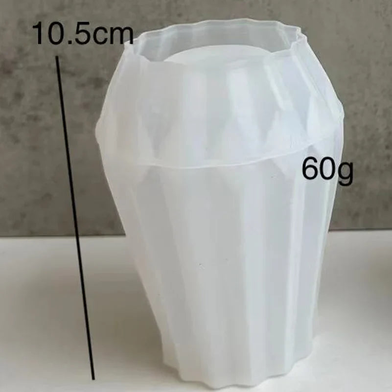 Vase Silicone Mold – DIY Concrete Resin & Plaster Flower Pot