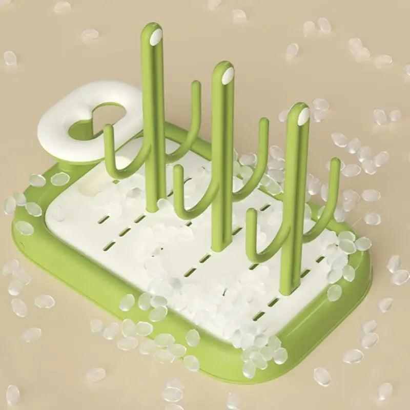 Baby Bottle Drying Rack | Nursery Organizer for Cups & Supplies