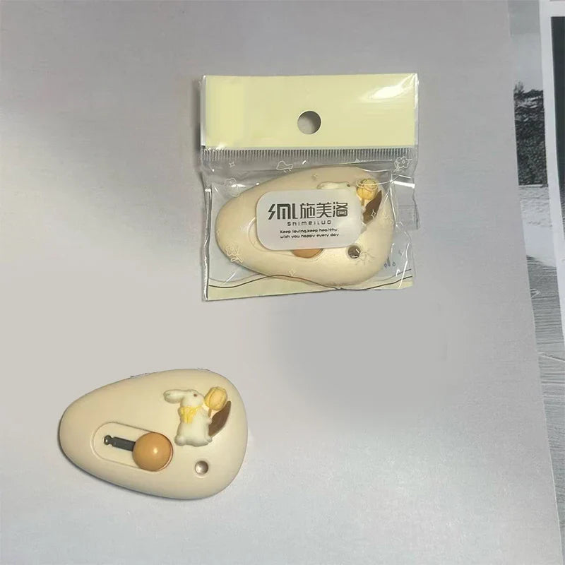 Cute Pebble Mini Art Knife – Portable Paper Cutter for School