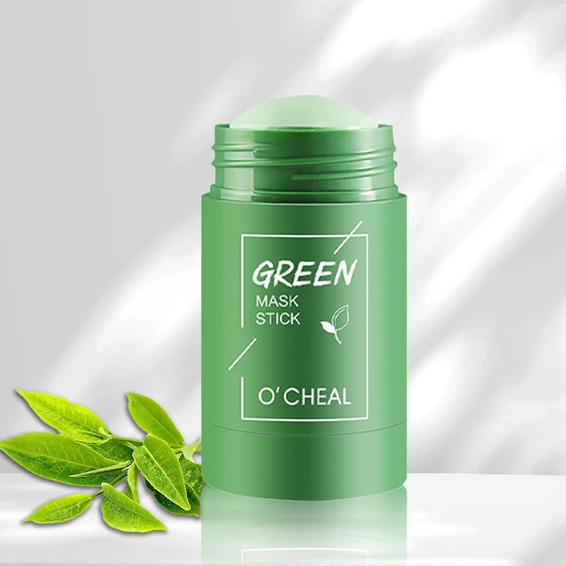 Green Tea Mud Mask Stick – Pore Minimizing & Deep Cleansing