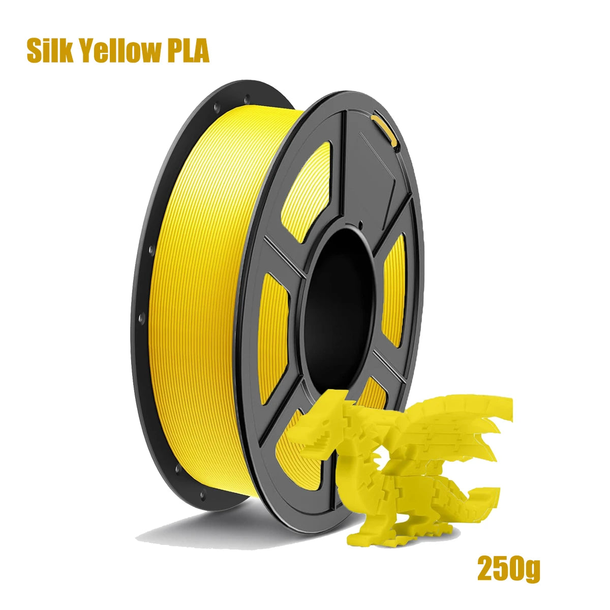 PLA 1.75mm 3D Filament Set 4 Colors ±0.02mm – 250g×4 Spools