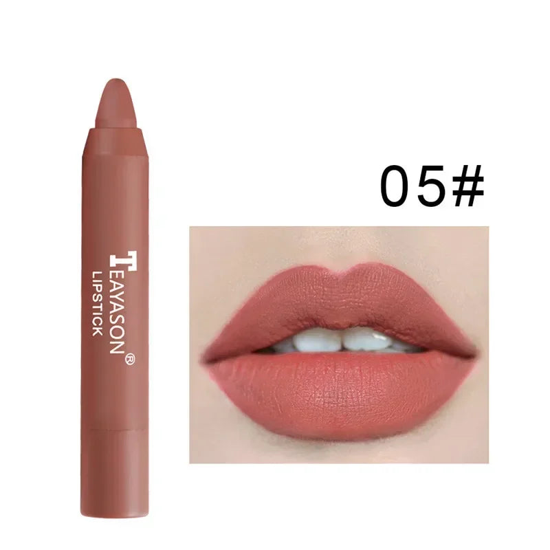 3-Piece Velvet Matte Lipstick Set – Waterproof Long-Lasting Color