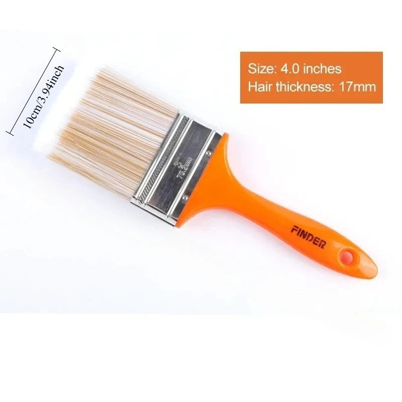 PET Soft Bristle Wall Paint Brush | ABS Handle DIY Tool