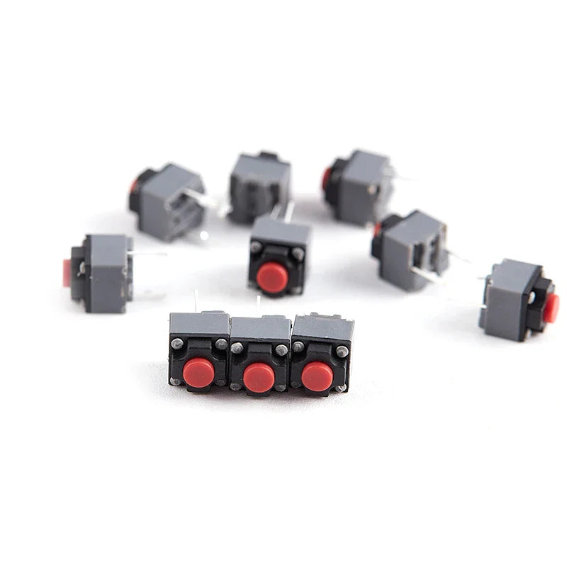 10-Pack Kailh Silent Micro Switch 6×6×7.3mm Mouse Button