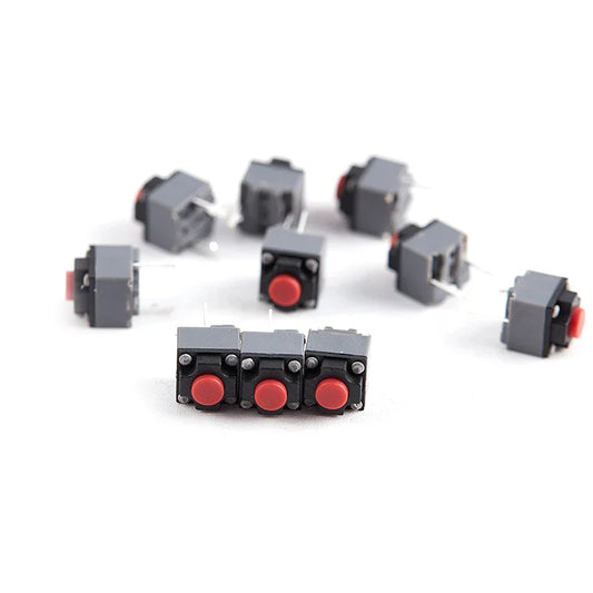 10-Pack Kailh Silent Micro Switch 6×6×7.3mm Mouse Button Micro Switch Pack Oasis Select