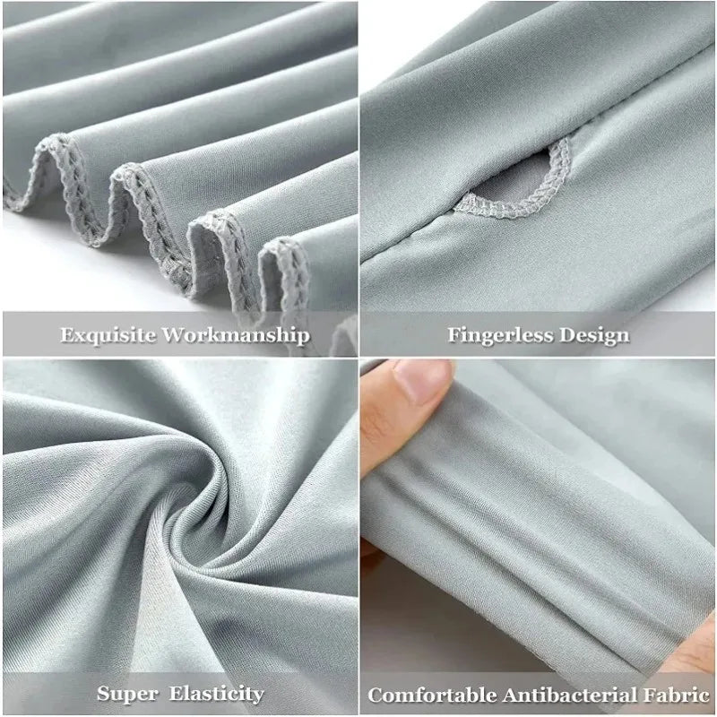 Women's UPF 50+ Ice Silk Sun Protection Shawl Arm Sleeves