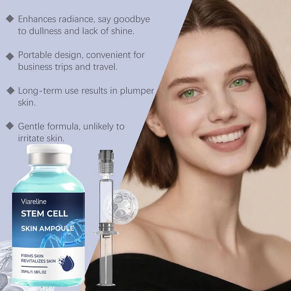 Hyaluronic Acid Revitalizing Face Serum Ampoule – Firming, Anti-Aging & Deep Moisturizing 35ml Peaceful Pleasures Health and Wellness