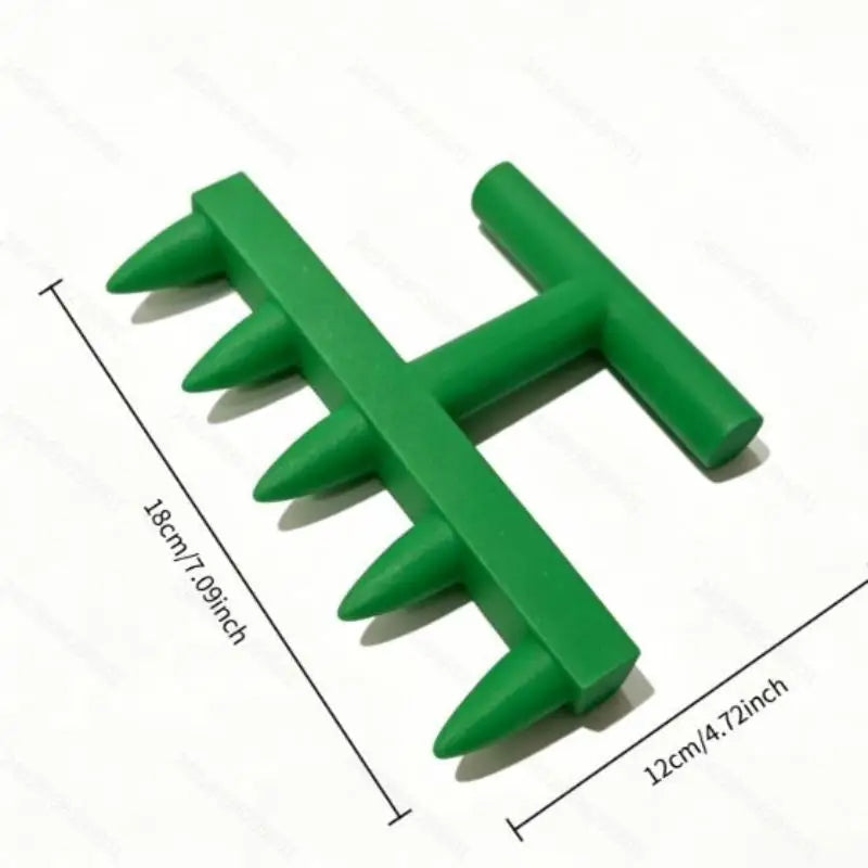 5-Tooth Hole Punch Seeder | Vegetable & Flower Sowing Tool