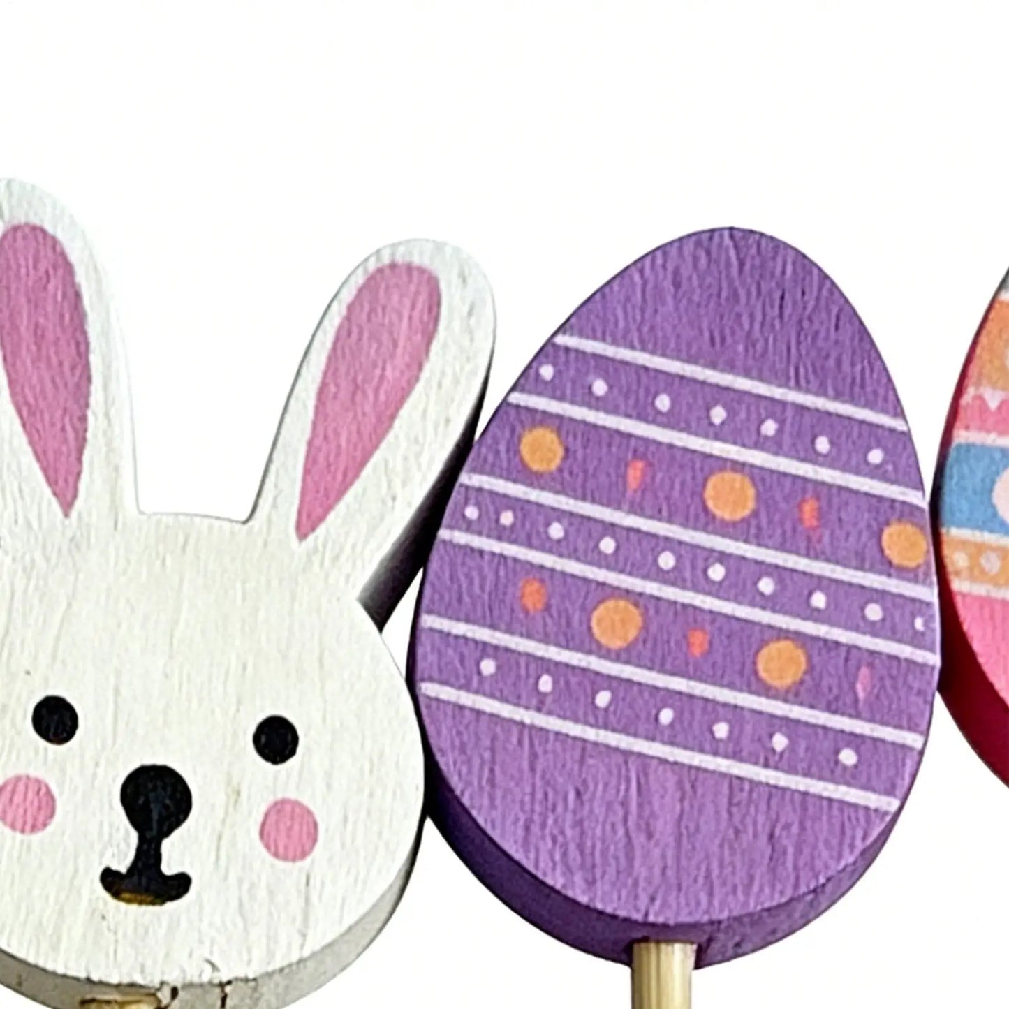 100-Piece Easter Cocktail Picks | Bunny & Egg Party Toppers