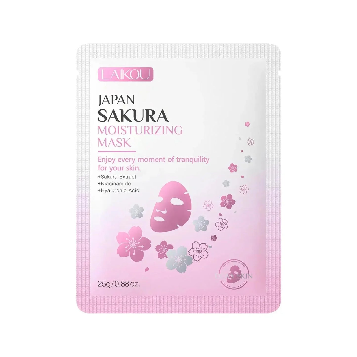 LAIKOU Sakura Moisturizing Face Mask – 10 Pack | Hydrating