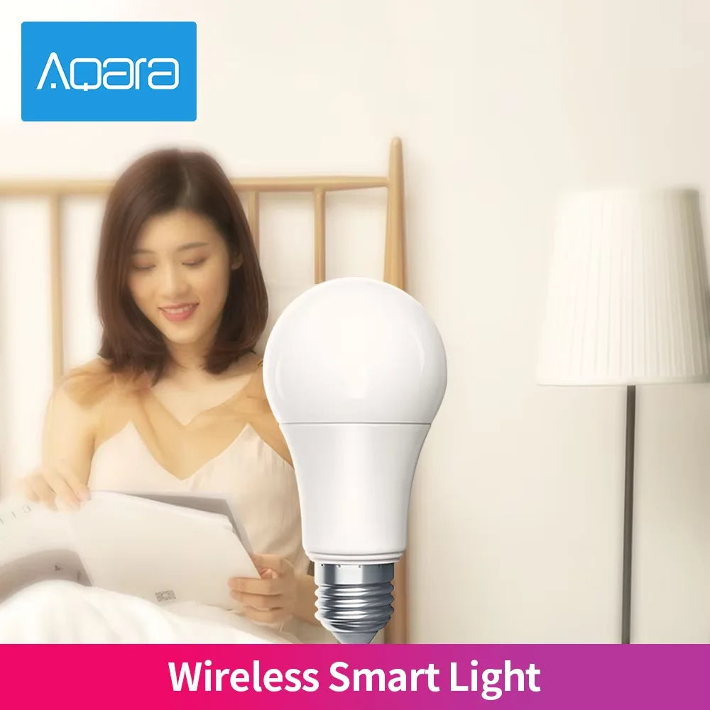 Aqara Smart LED Bulb T1 Zigbee 3.0 E27 6500K 220-240V Bluetooth Smart home Light Work For Homekit Alice Google Assistant Alexa Peaceful Pleasures Health and Wellness
