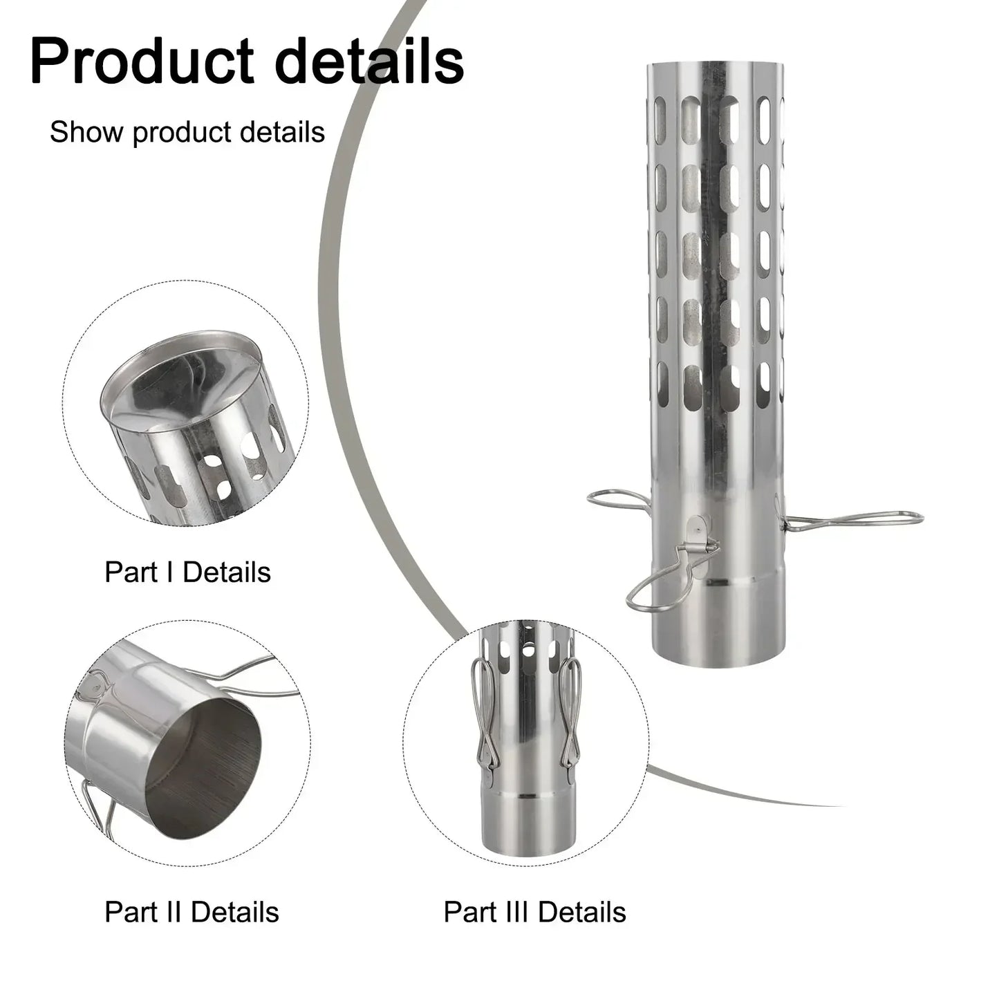 Stainless Steel Tent Chimney Pipe Cover | Hot Tent Stove Cap