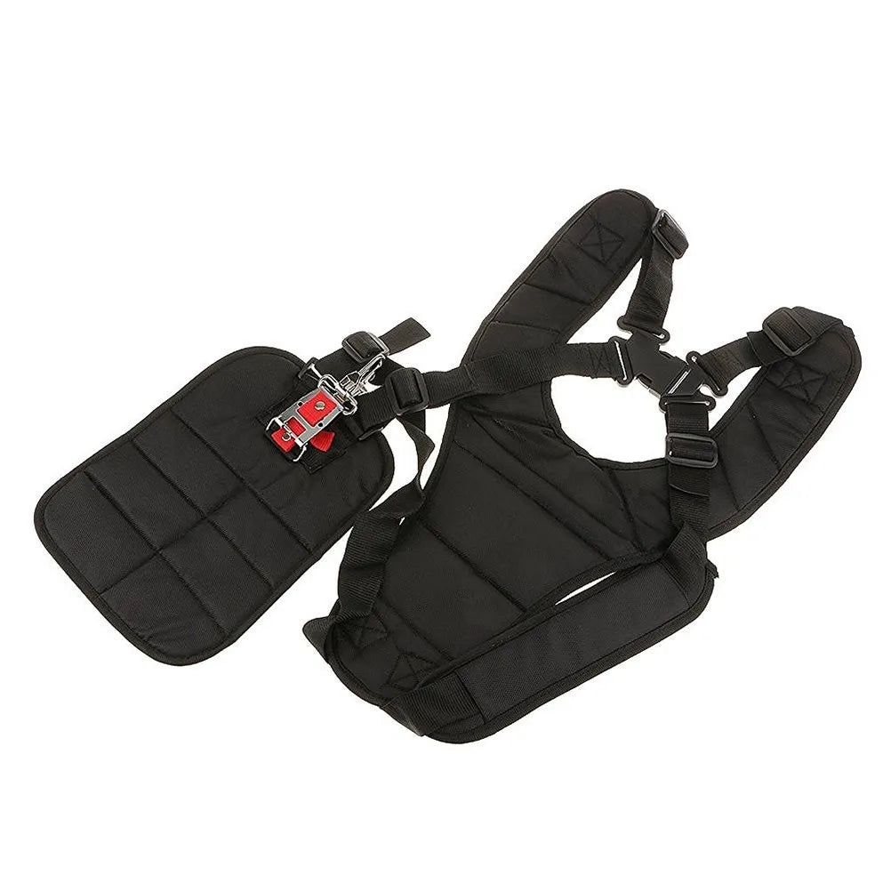 Lawn Mower Strap Double Shoulder Strap Harness Universal Strimmer Padded Belt Adjustable Lawn Mower Band For Brushcutter Peaceful Pleasures Health and Wellness