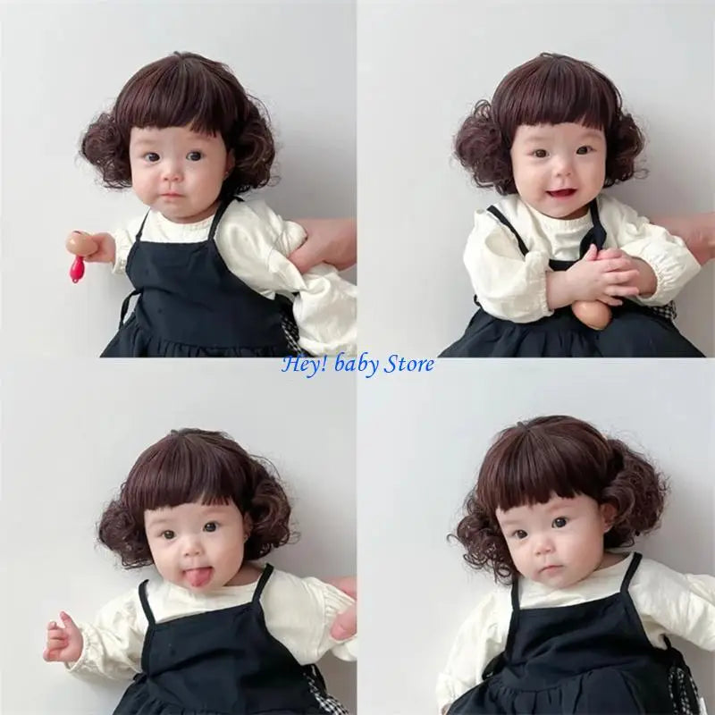 Baby Girls Hairpiece Headwear Cosplay Cap | Ages 0–3 Years