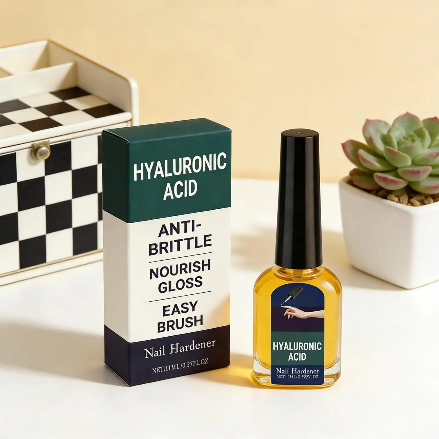 Nail Repair Serum | Hyaluronic Acid, Vitamin E & Jojoba Oil