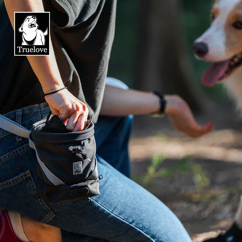 Truelove Adjustable Dog Poop Bag Dispenser Solid Training Waist Puppy Toy Accessory Storage Holder Versatile Travel Tool TLT2052 Peaceful Pleasures Health and Wellness