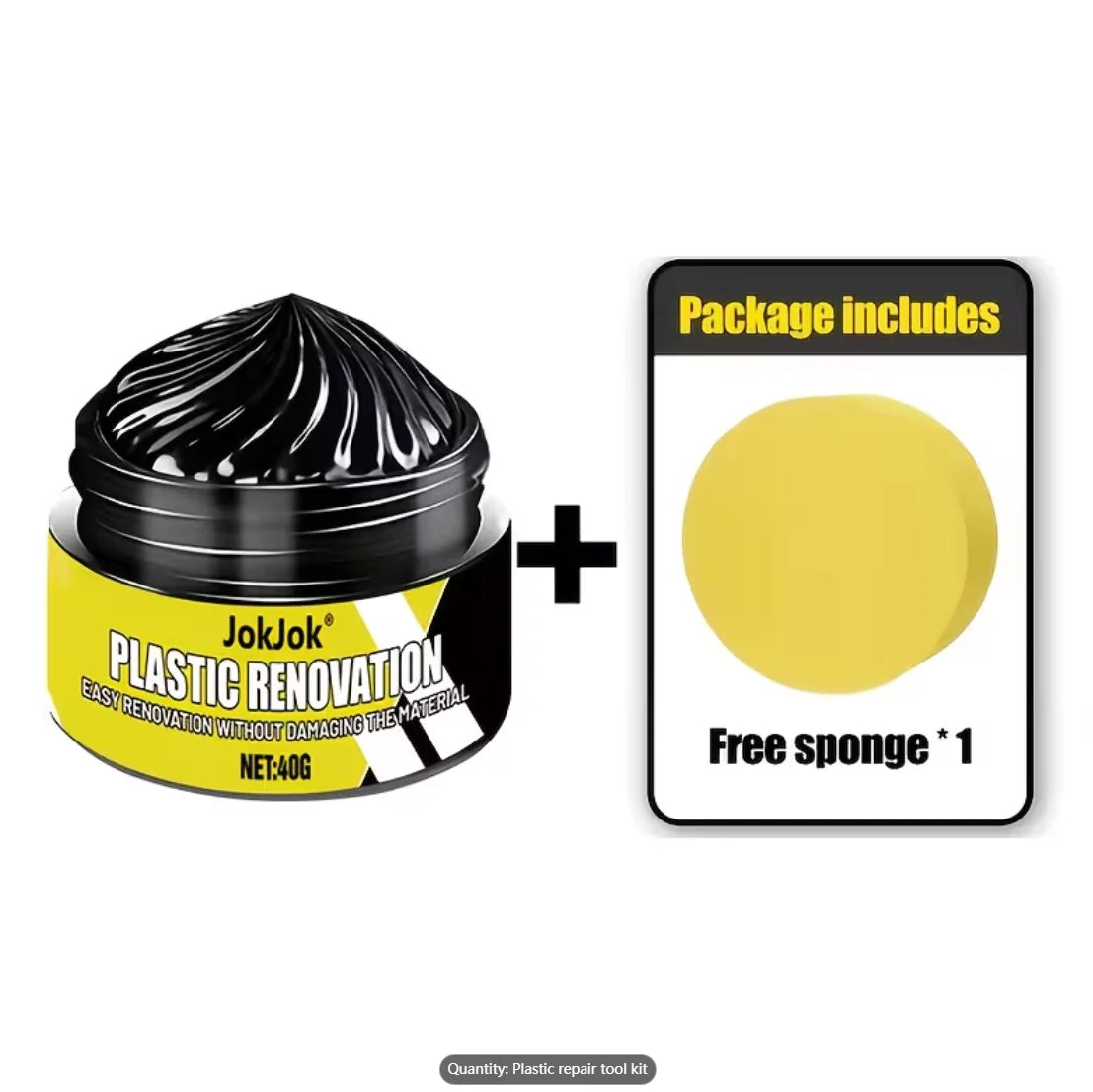 Plastic Refurbishing Paste – Tyres, Bumpers & Dashboard
