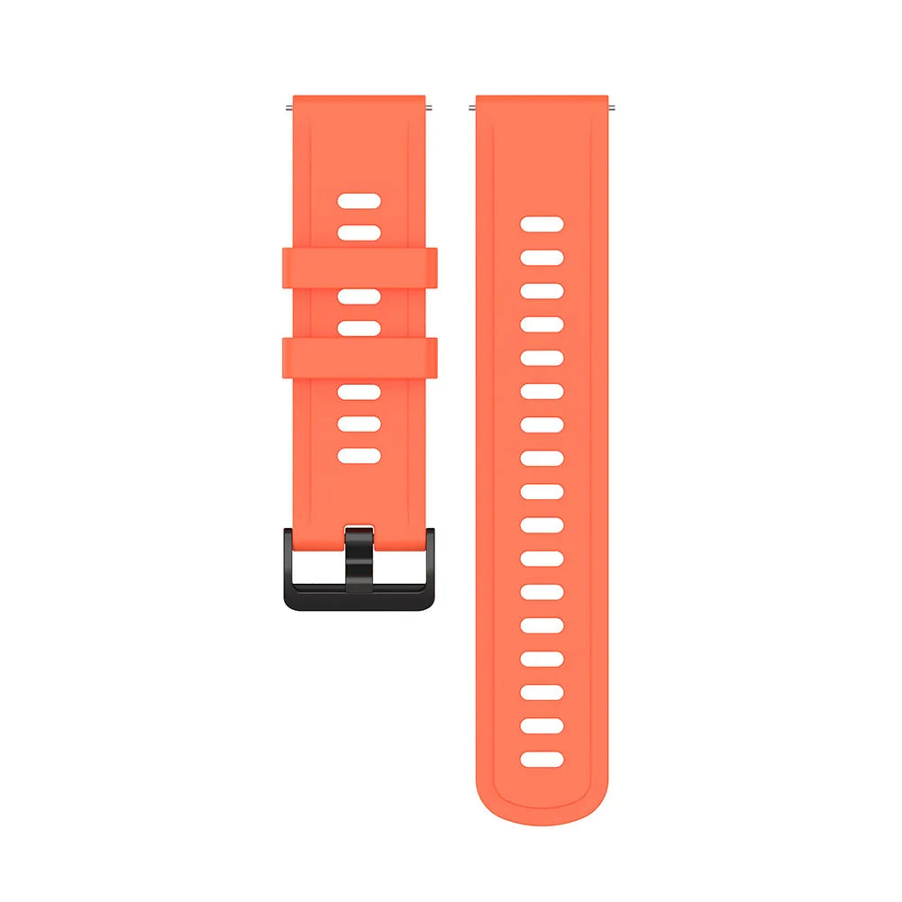 Silicone Watch Band for Xiaomi MI Watch S1 Active & Watch Color Peaceful Pleasures Health and Wellness Watermelon Red france