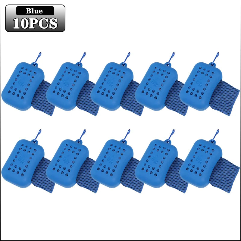 10-Pack Quick-Dry Cooling Towels | Gym, Sports & Outdoor