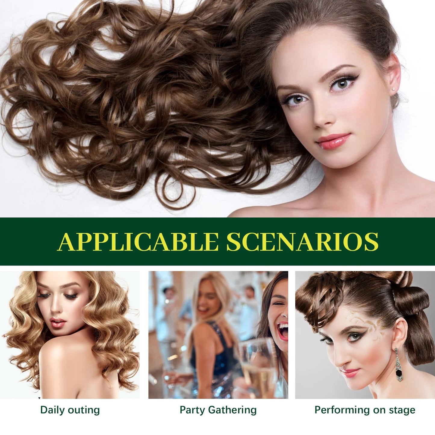 EELHOE Olive Oil Hair Mousse – Curl Hold & Frizz Control